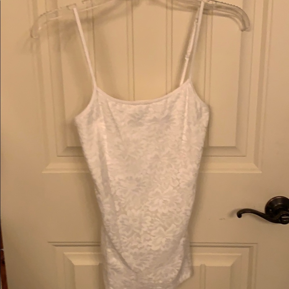 Aeropostale white lace cami
